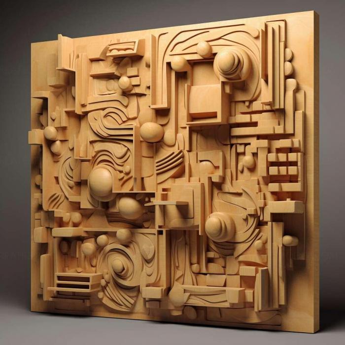 نموذج ثلاثي الأبعاد لآلة CNC 3D Art 